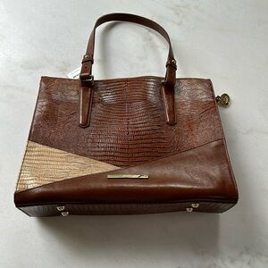 Brahmin Genuine Leather Anywhere Tote - NWT